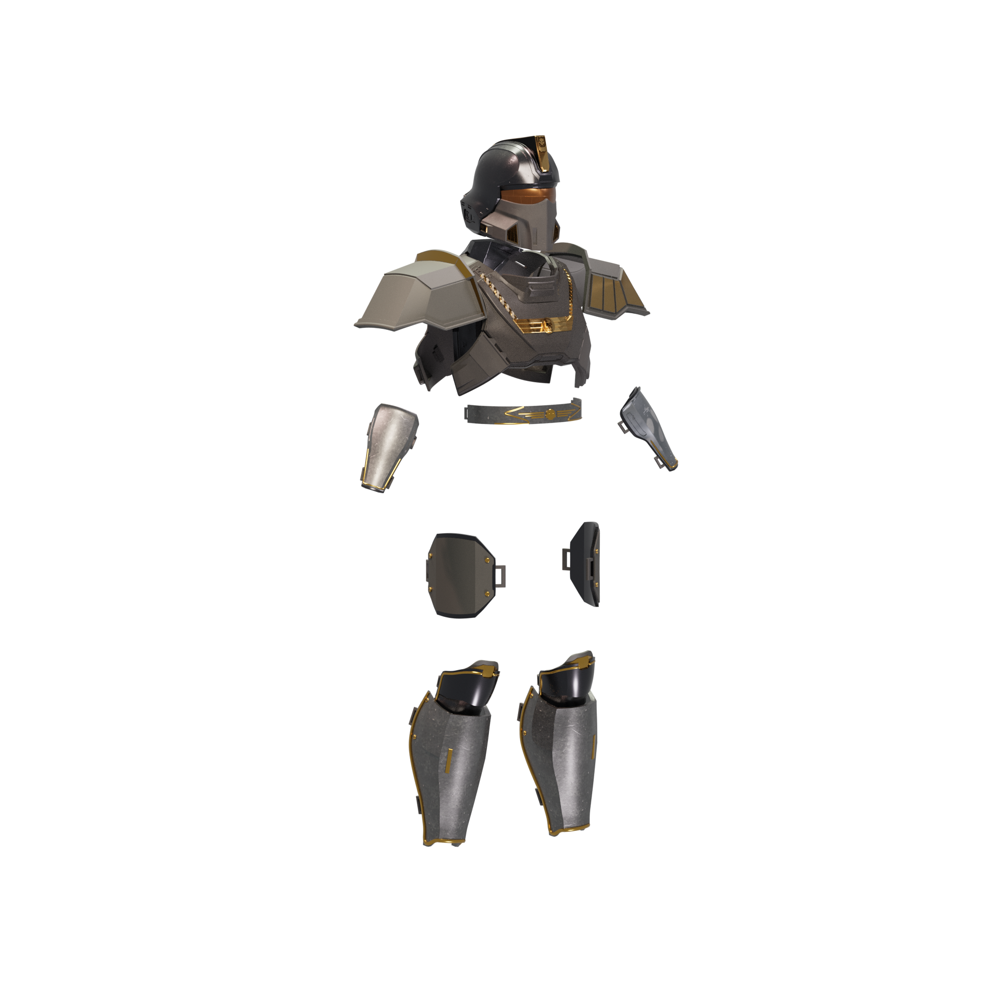 Helldivers Hero of the Federation Armor Set — Nikko Industries
