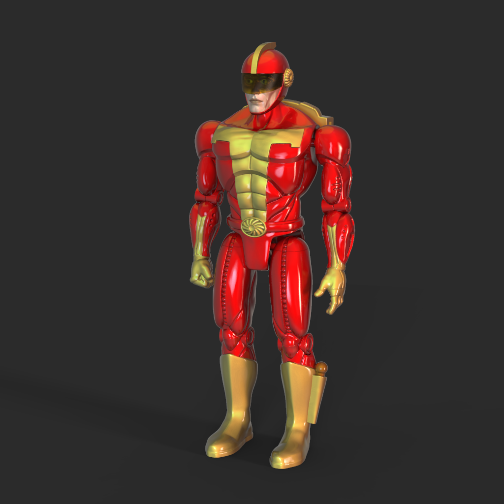TurboMan Action Figure — Nikko Industries