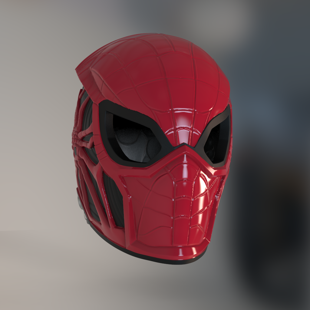 fantasy football helmet spider man AI Spiderman Helmet — Nikko Industries