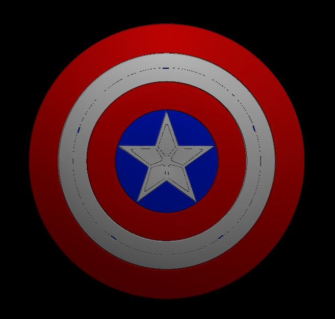 Sam Wilson Captain America Shield stl — Nikko Industries