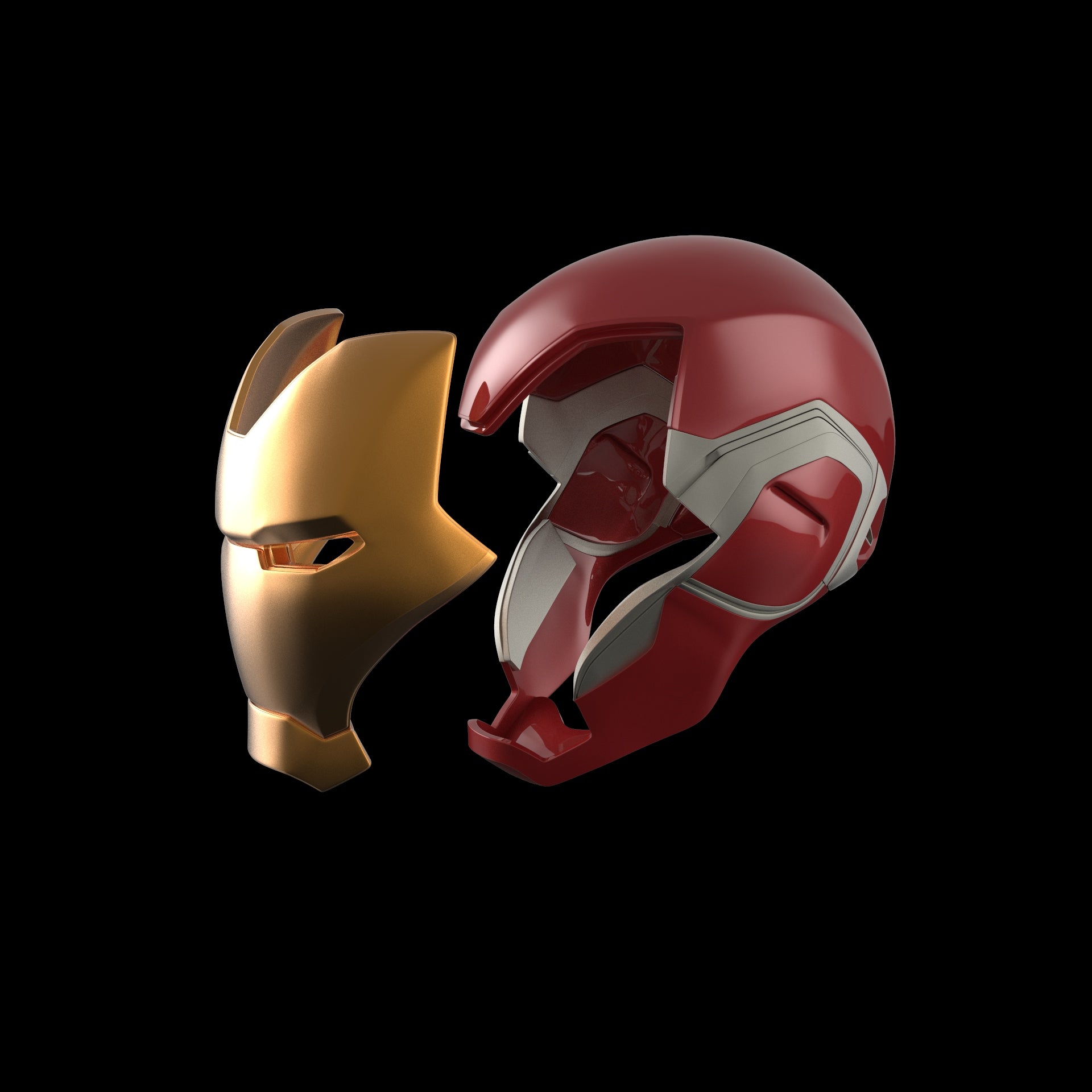 do3d iron man mark 85 helmet Iron Man MK85 helmet