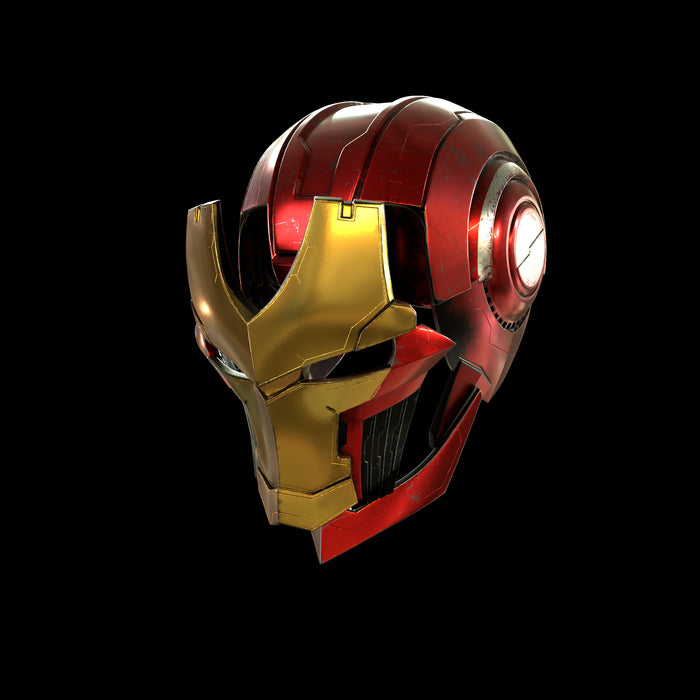 Tech On Avengers Iron Man Helmet STL