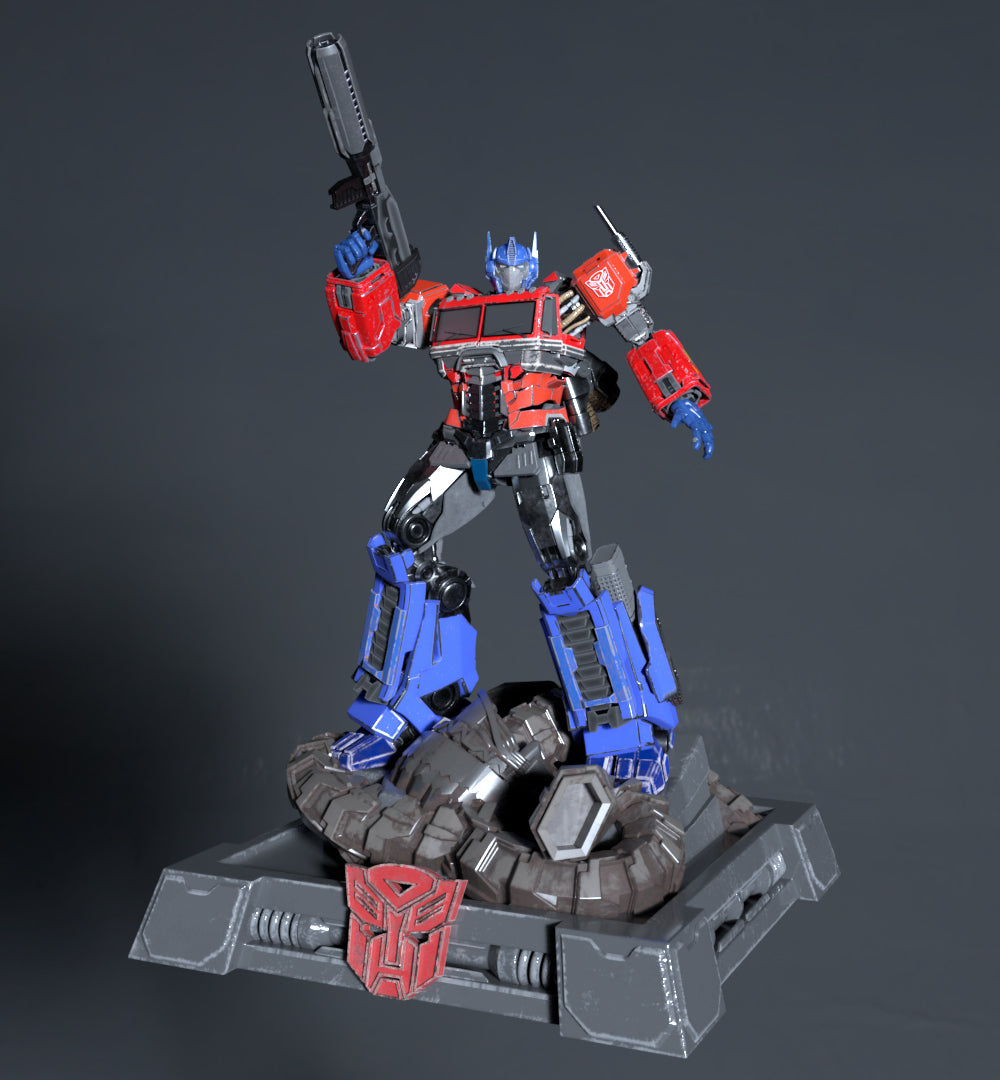 Optimus Prime Statue — Industries