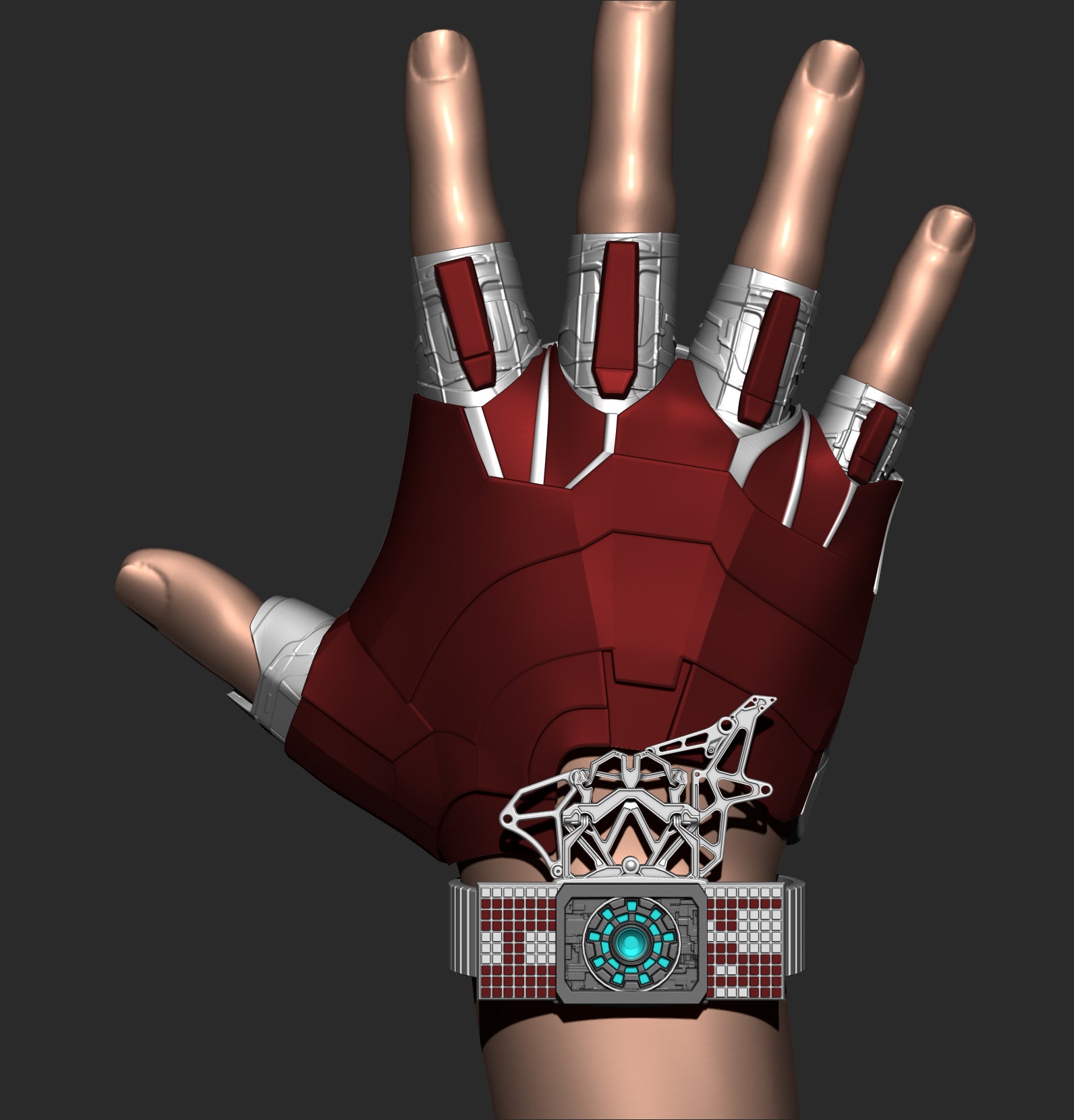 iron man repulsor handschuhe Repulsor Watch STL