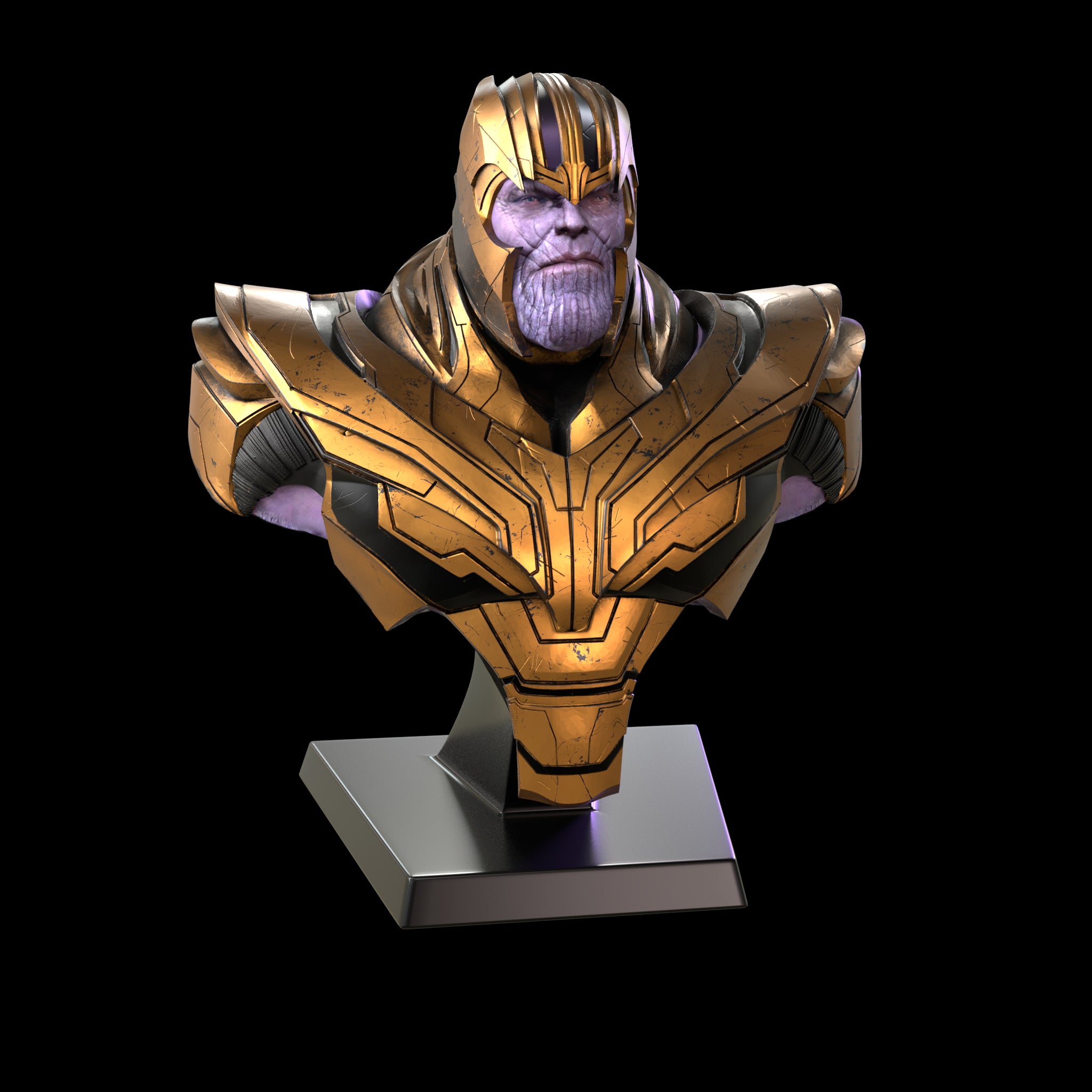 FREE Thanos Bust STL — Nikko Industries