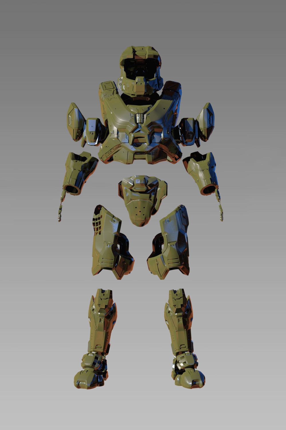 Halo Reach Master Chief Armor