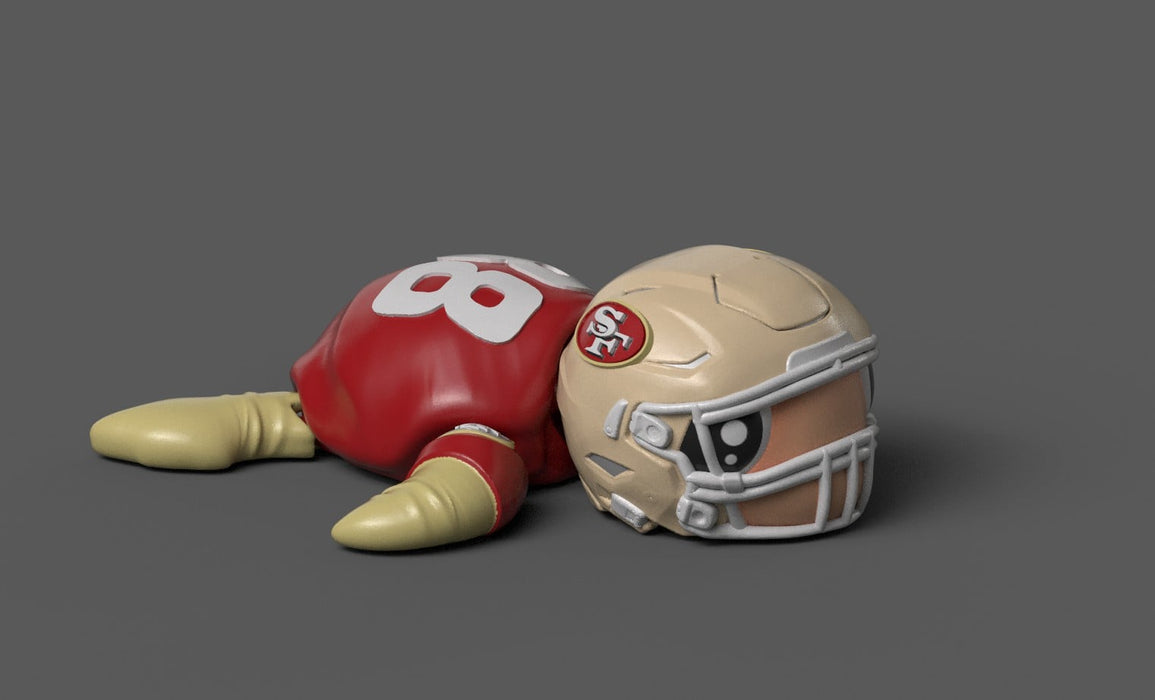 Football Turtle San Francisco 49ers