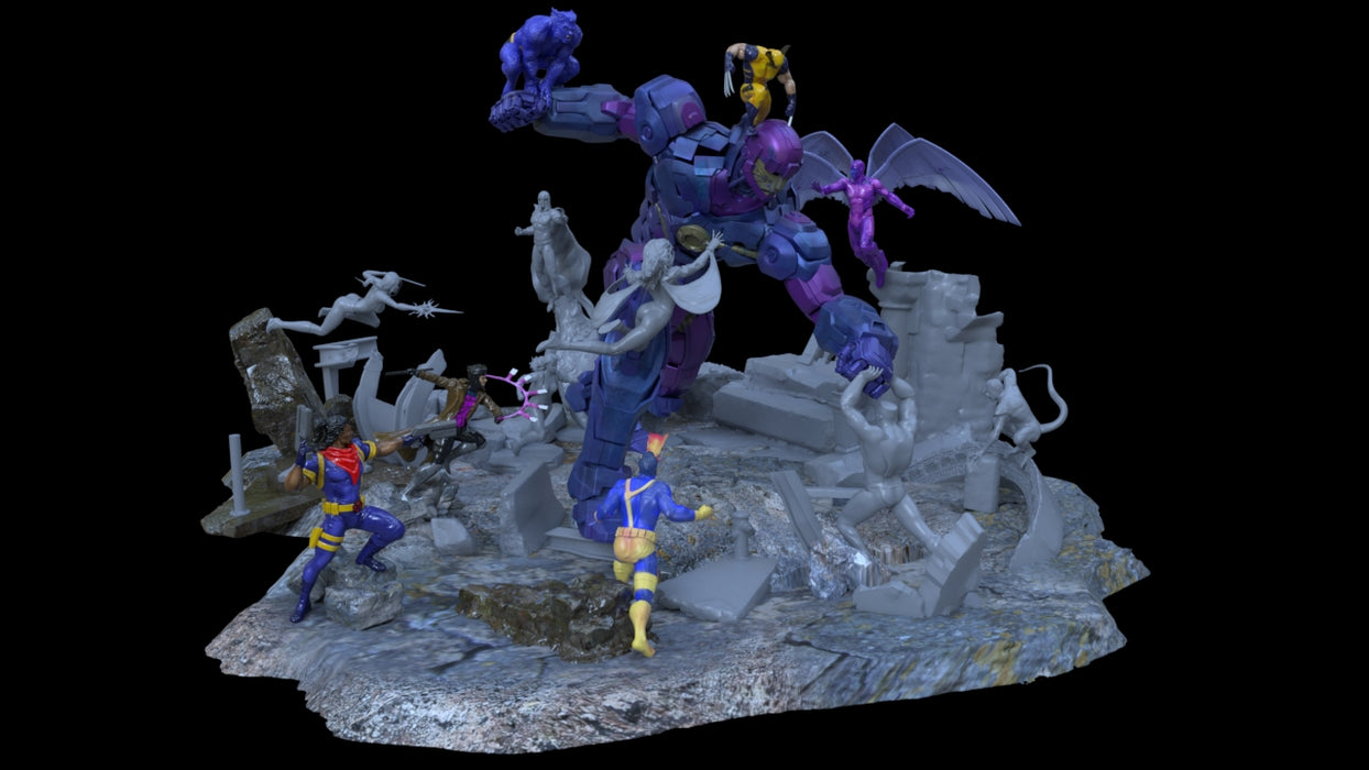 Full X-Men Diorama