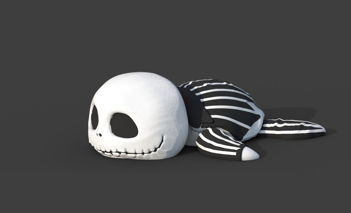 Halloween Turtle Jack Skellington
