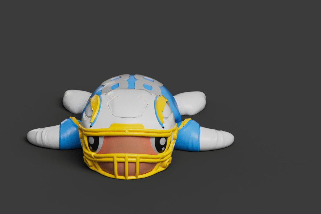 Football Turtle Los Angeles Chargers