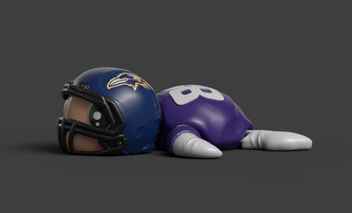 Football Turtle Baltimore Ravens