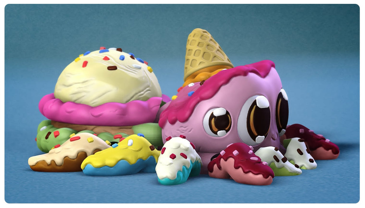 Dessert Spider Ice Cream