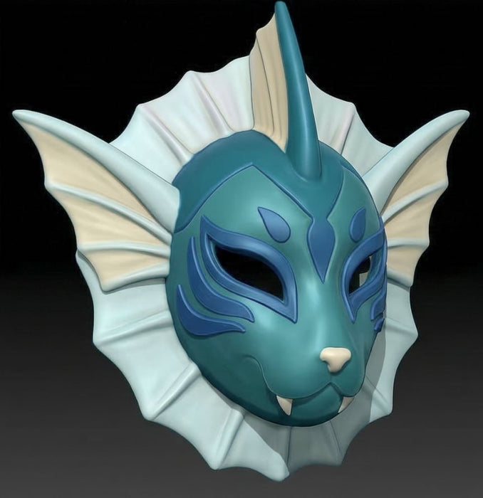 Vaporeon Kitsune Mask