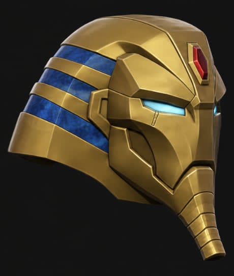 Marvel Rivals Iron Man Pharoah Helmet