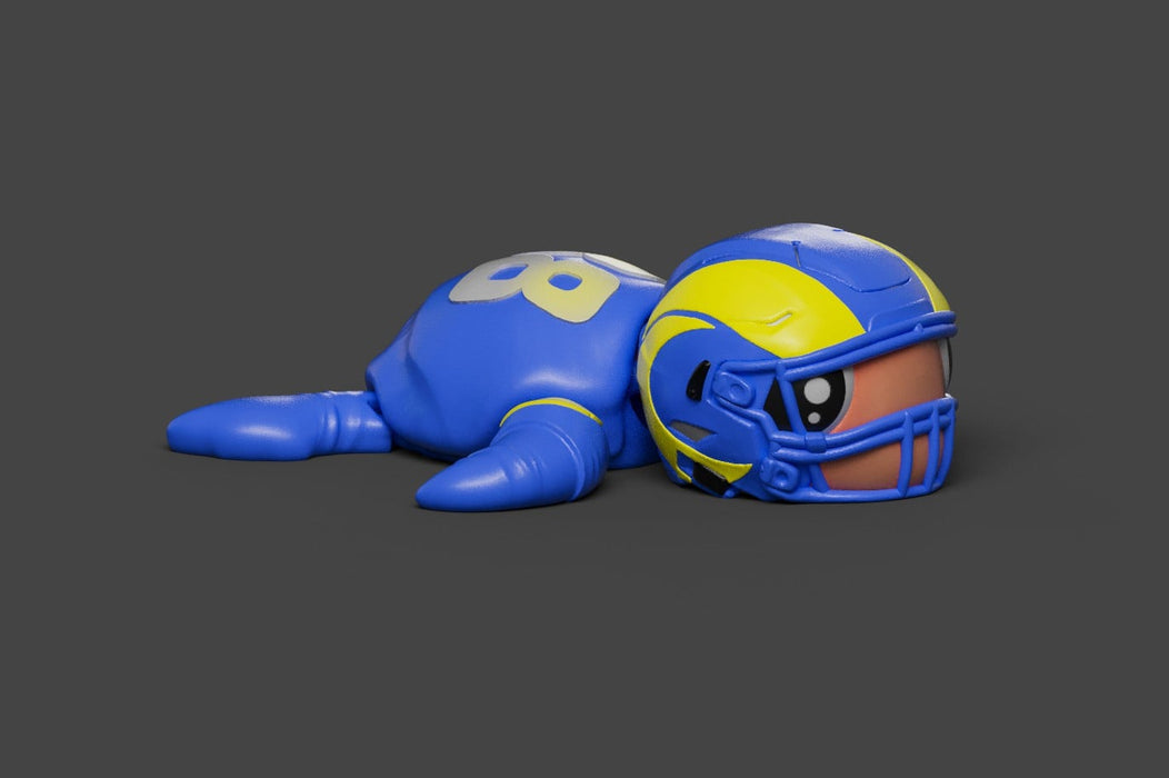 Football Turtle Los Angeles Rams