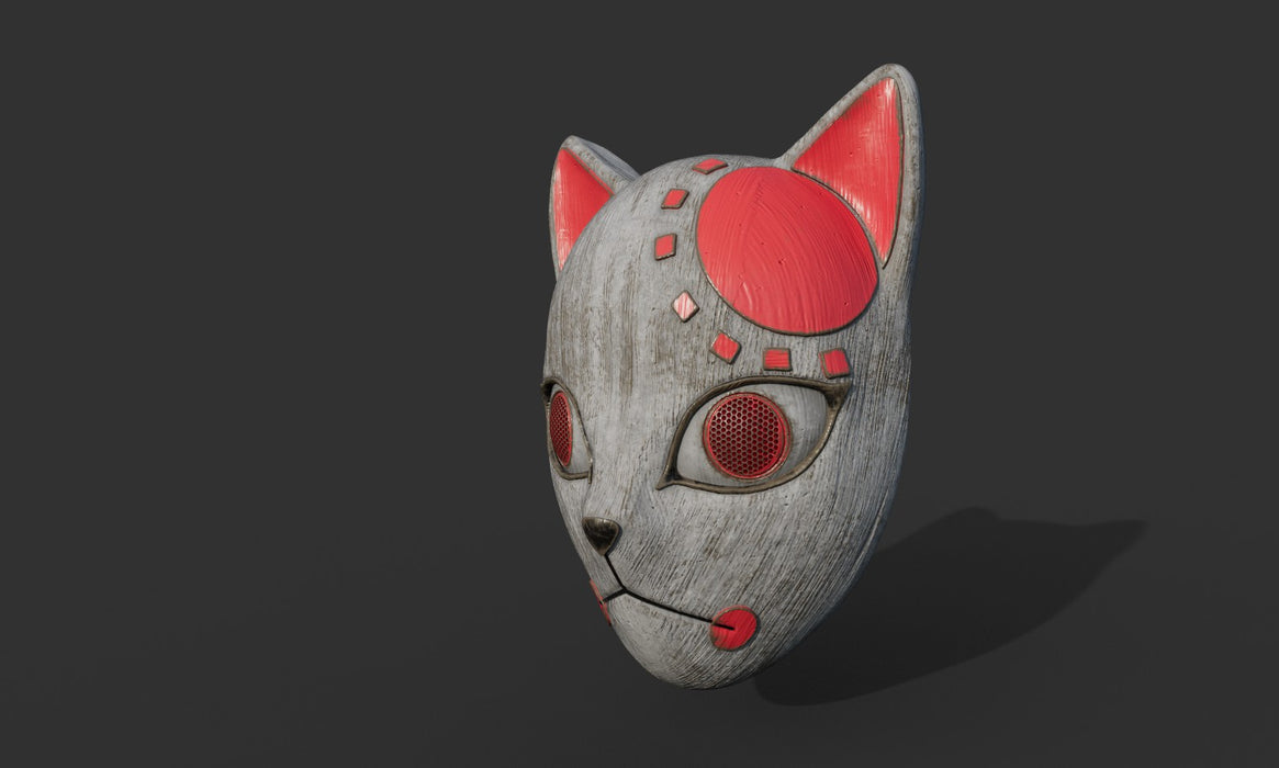 Tanjiro Kitsune Mask Realistic Remake