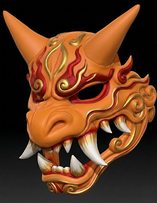 Charizard Menpo Mask V2