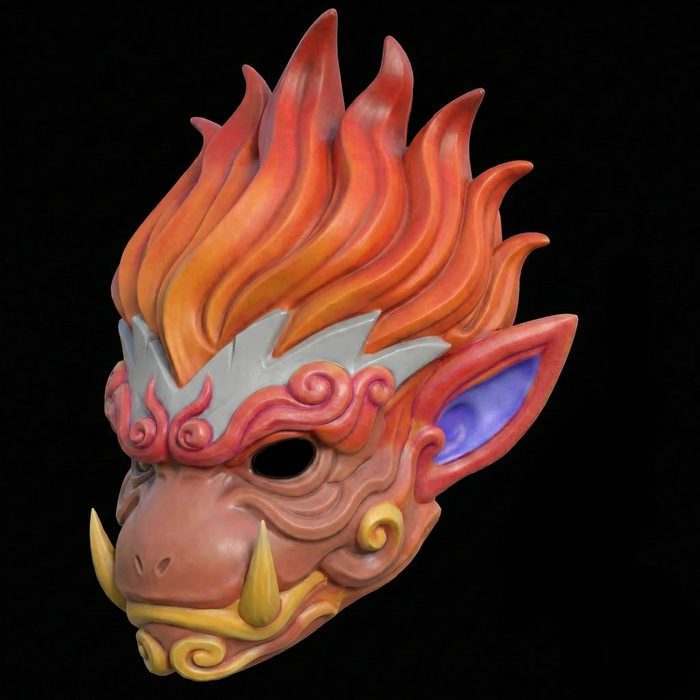 Infernape Menpo Mask