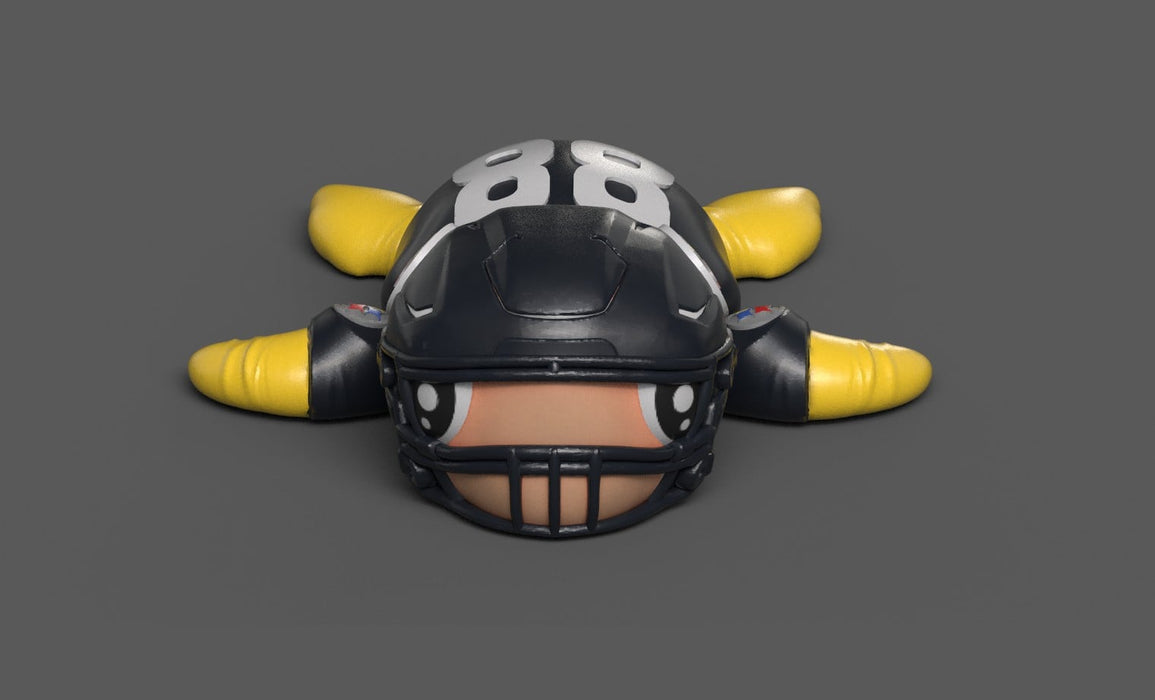Football Turtle Pittsburgh Steelers