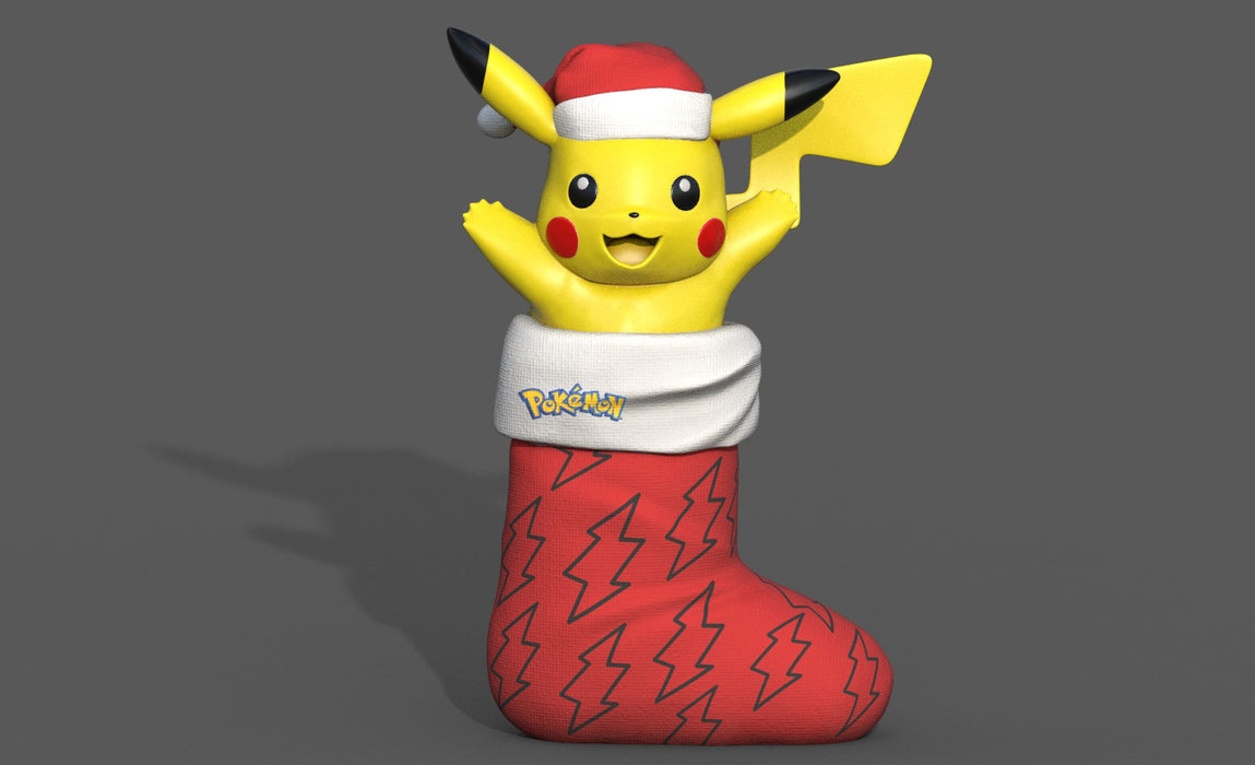 Christmas Stocking Pikachu