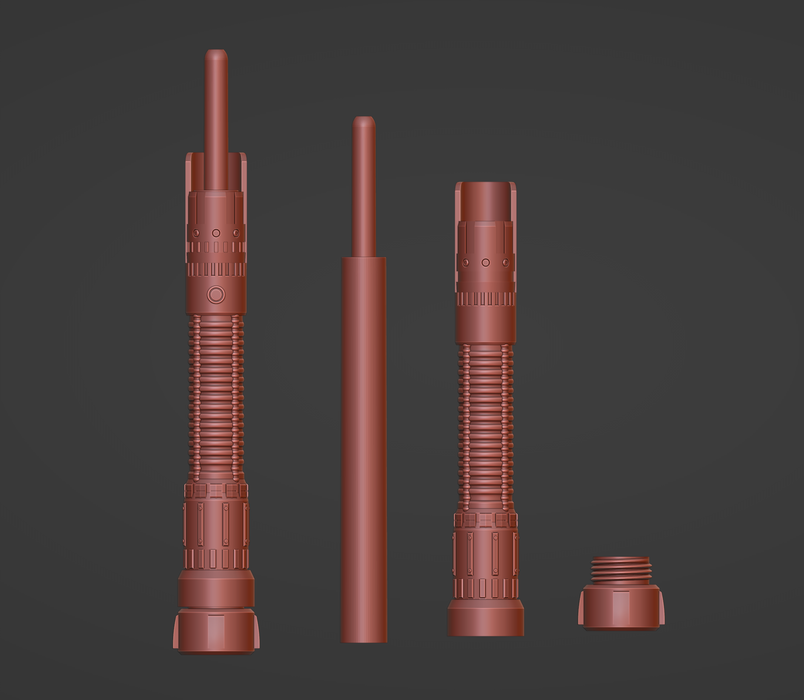 Print in Place Collapsing Jedi Lightsaber Concept 19