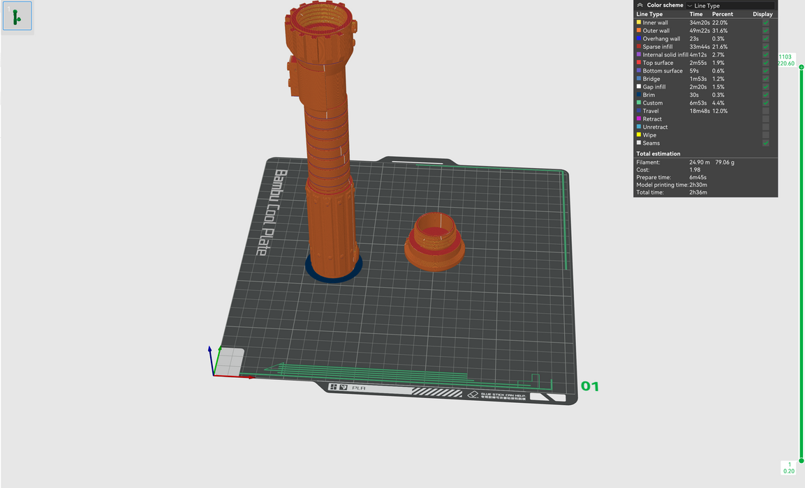 Print in Place Collapsing Jedi Lightsaber Concept 18