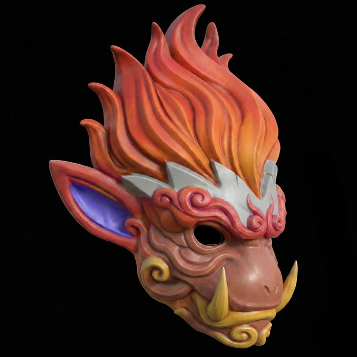 Infernape Menpo Mask
