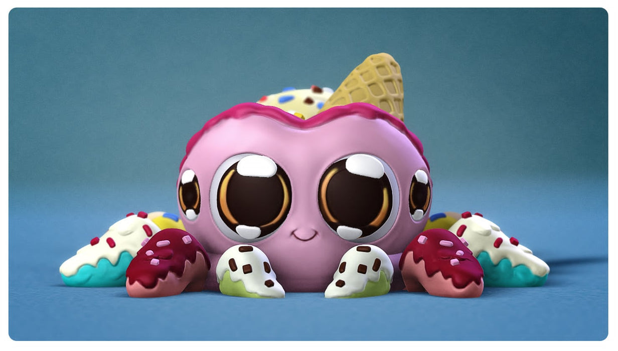 Dessert Spider Ice Cream