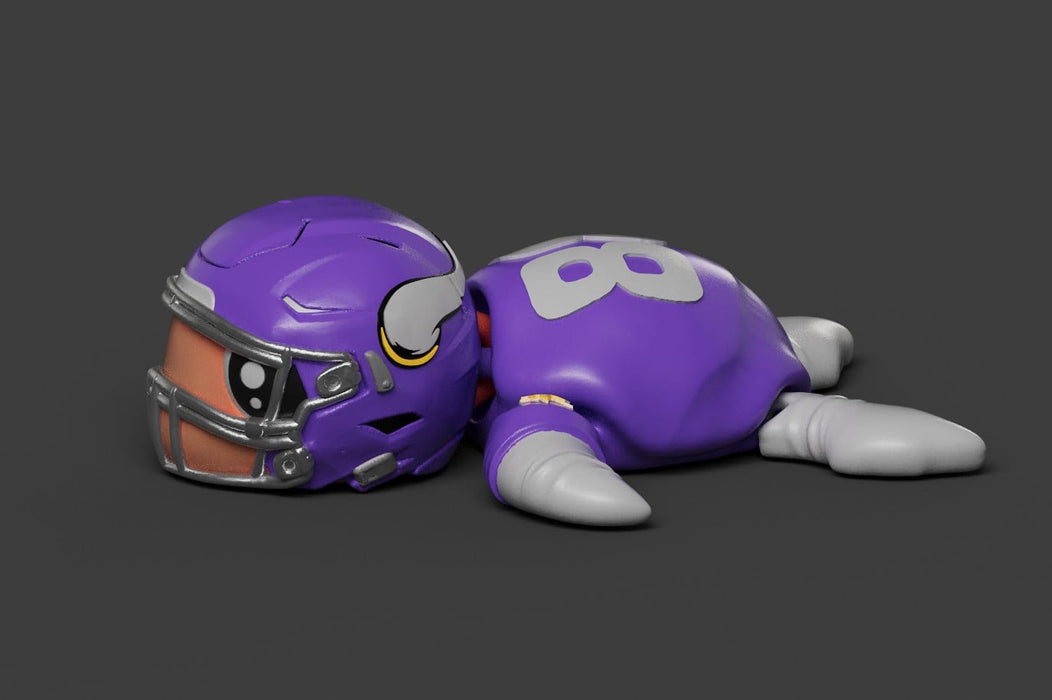 Football Turtle Minnesota Vikings