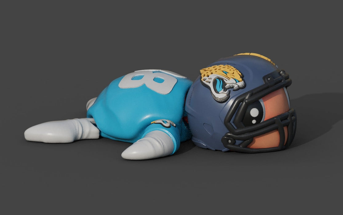 Football Turtle Jacksonville Jaguars