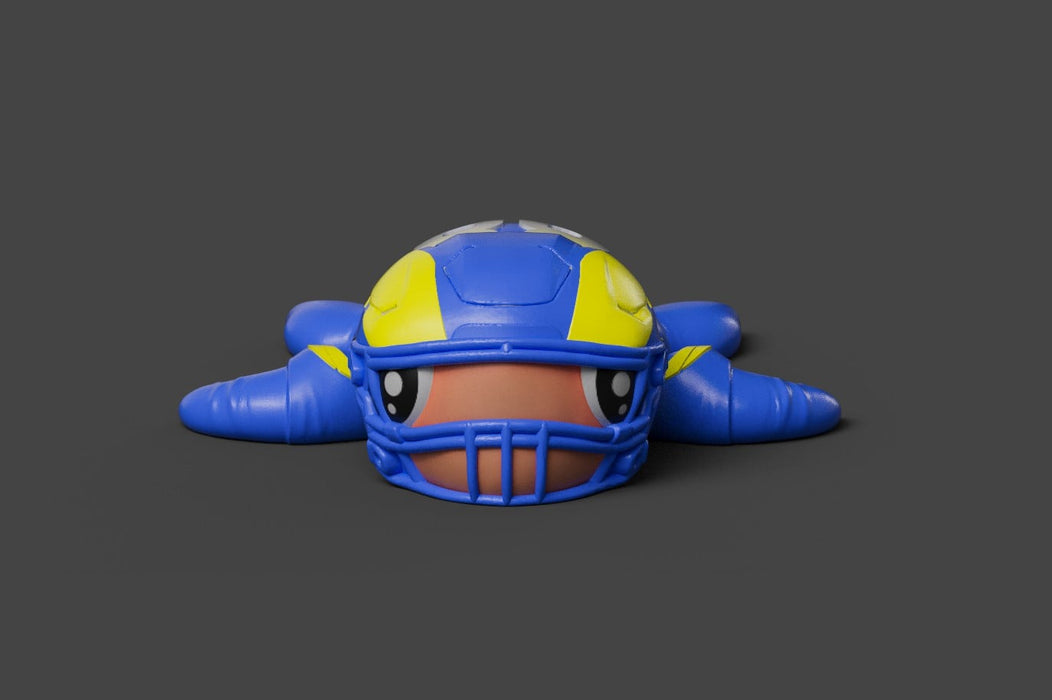 Football Turtle Los Angeles Rams
