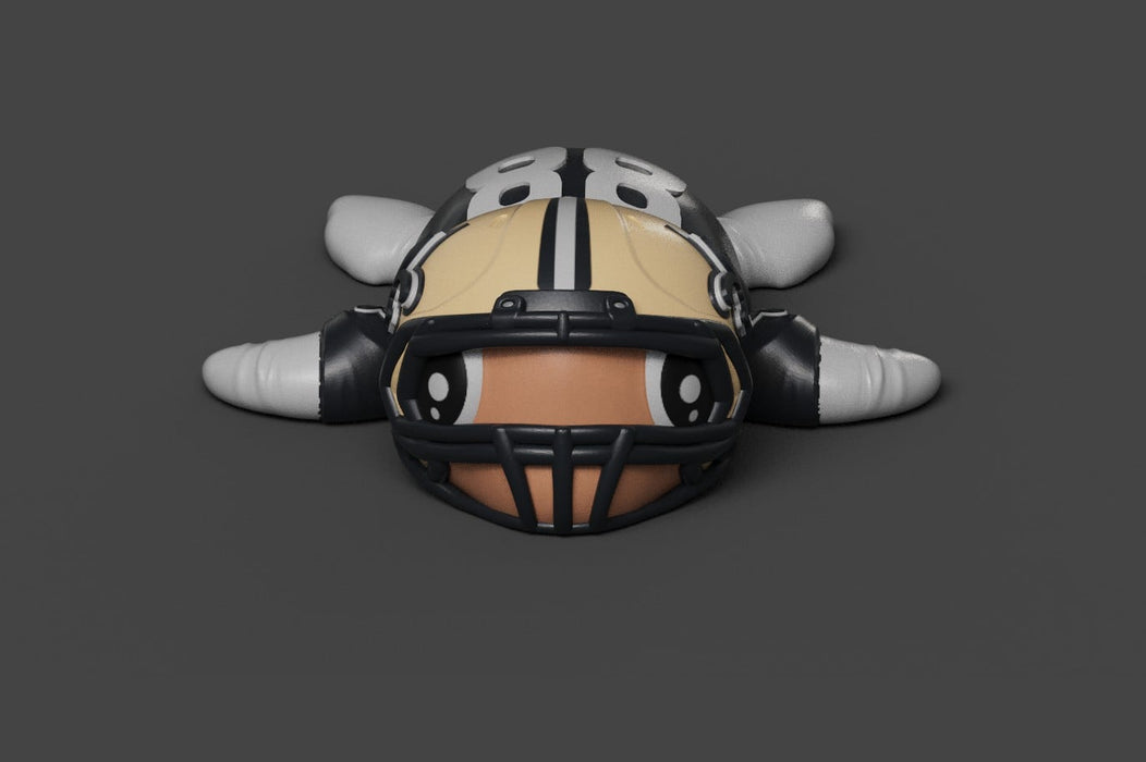 Football Turtle New Orleans Saints