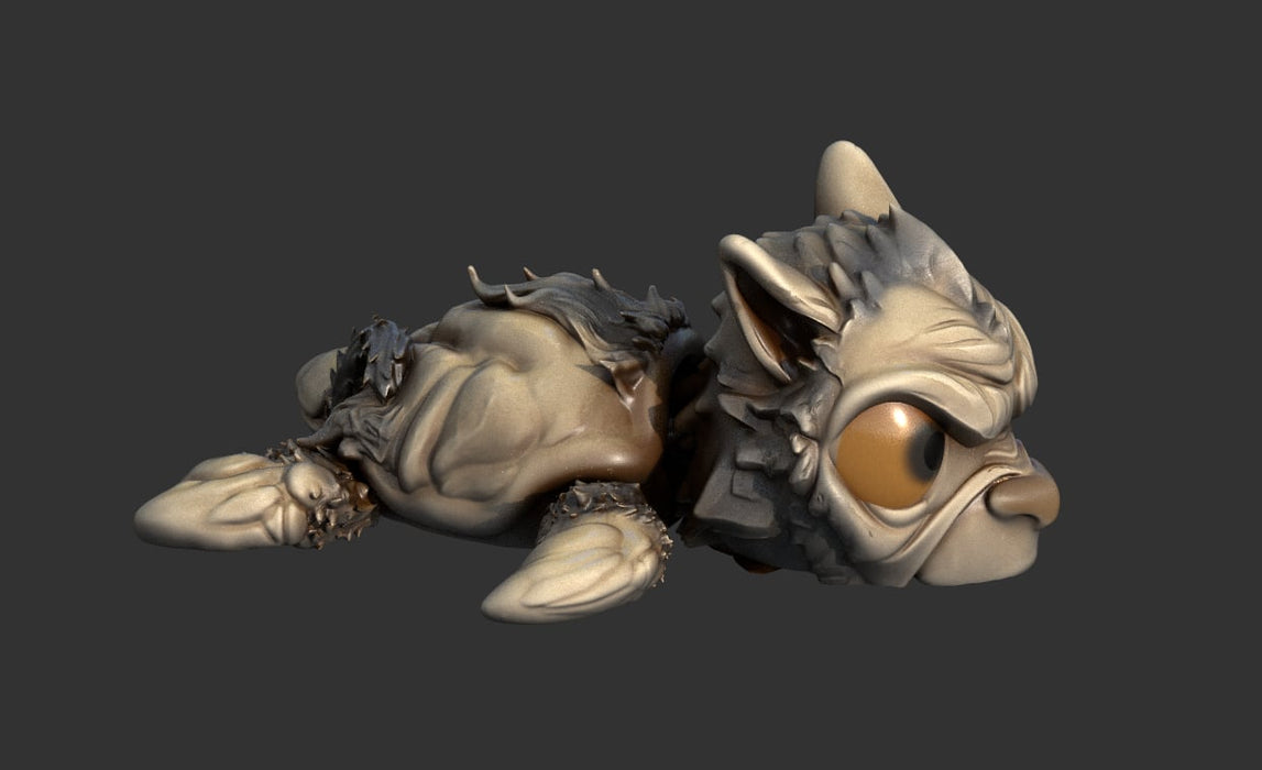 Halloween Turtle Warewolf