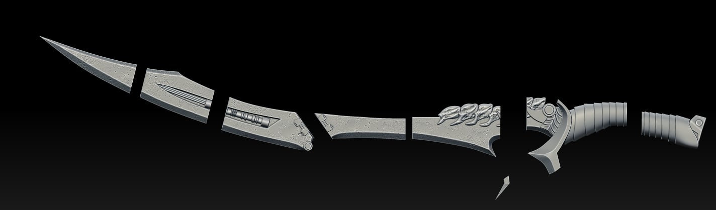 Predator Badlands Yautja Sword