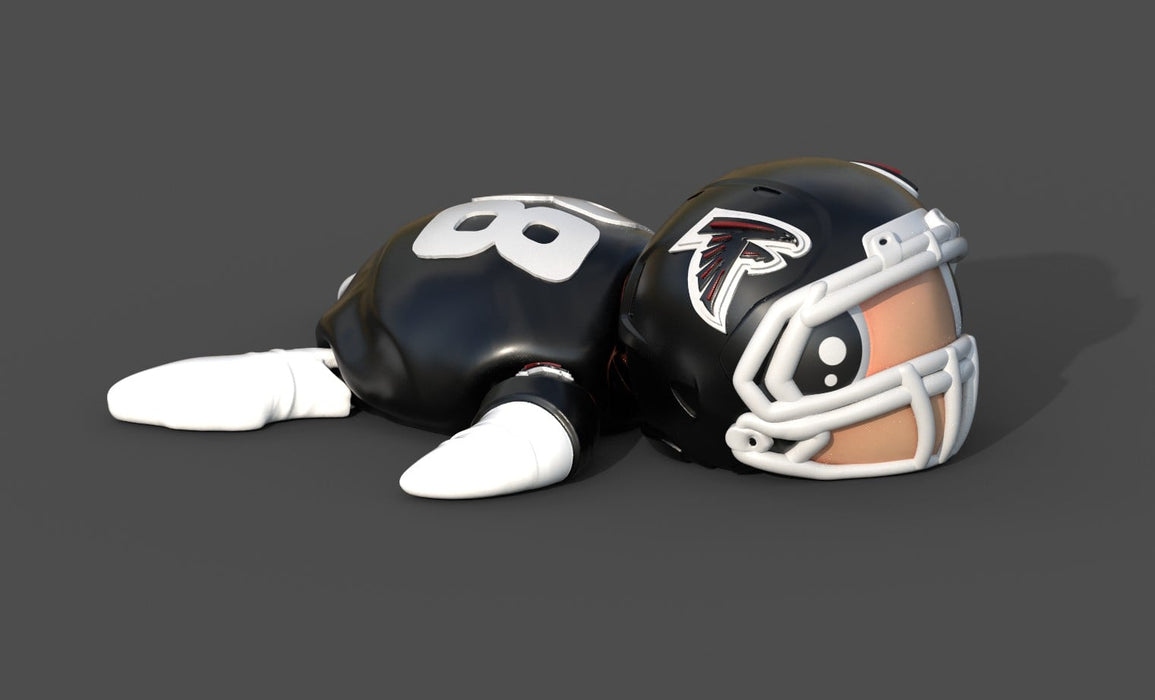Football Turtles Atlanta Falcons