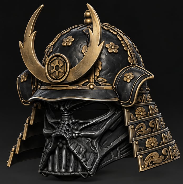 Darth Vader Skull Samurai