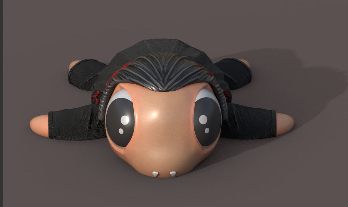 Halloween Turtle Dracula