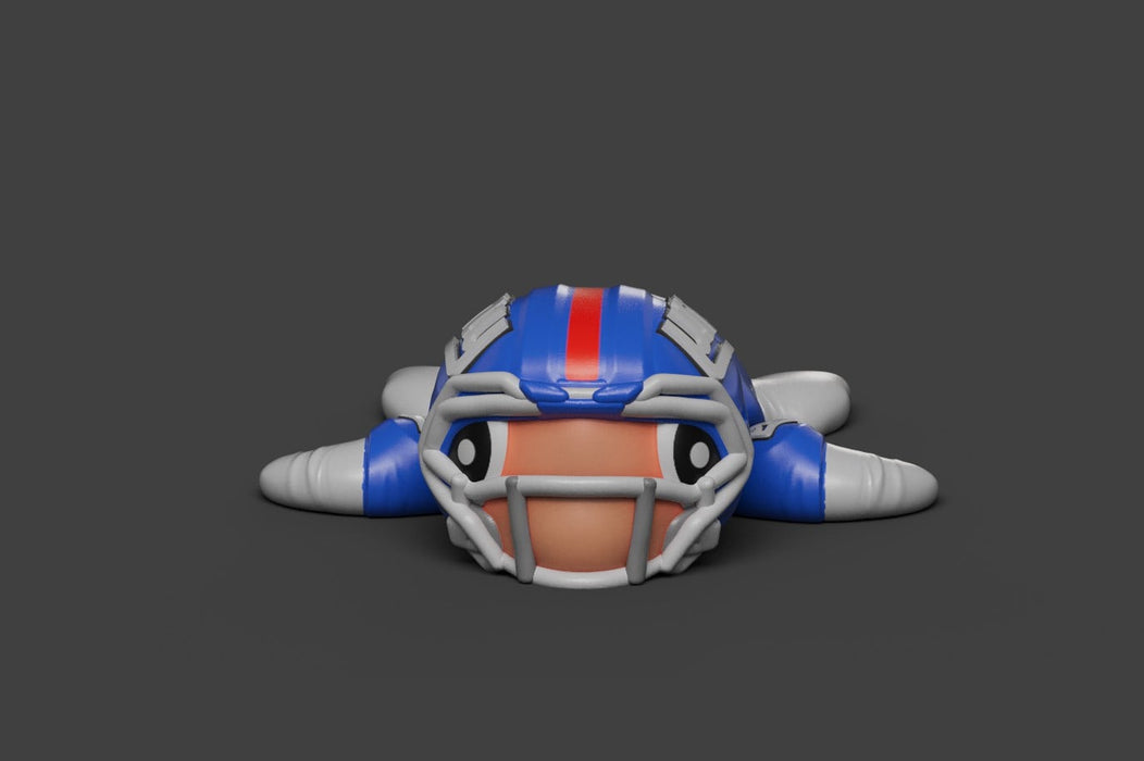 Football Turtle New York Giants