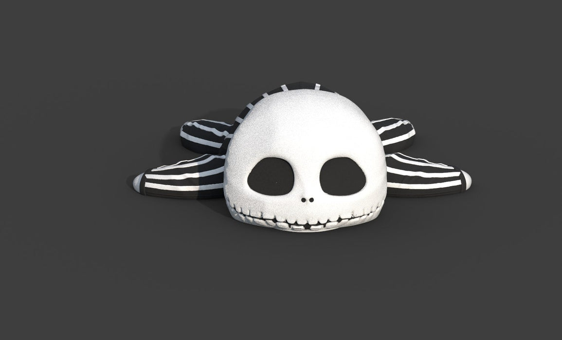 Halloween Turtle Jack Skellington