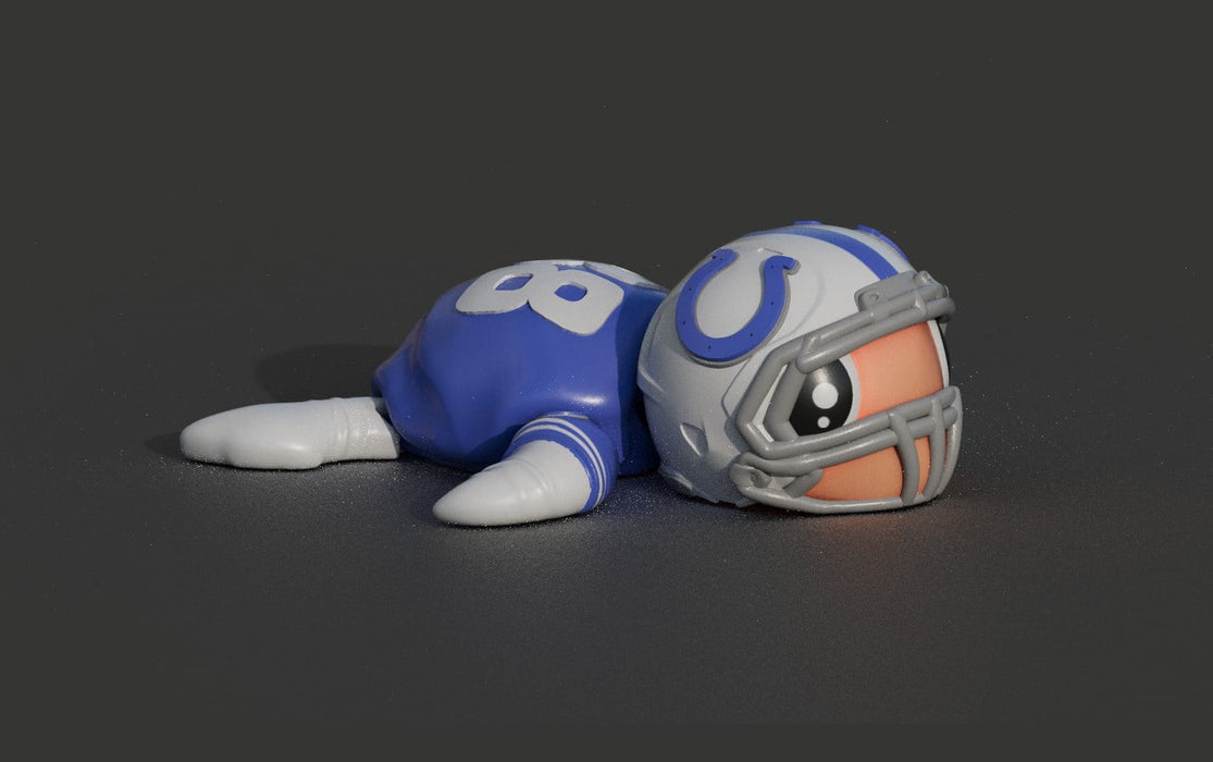 Football Turtle Indianapolis Colts