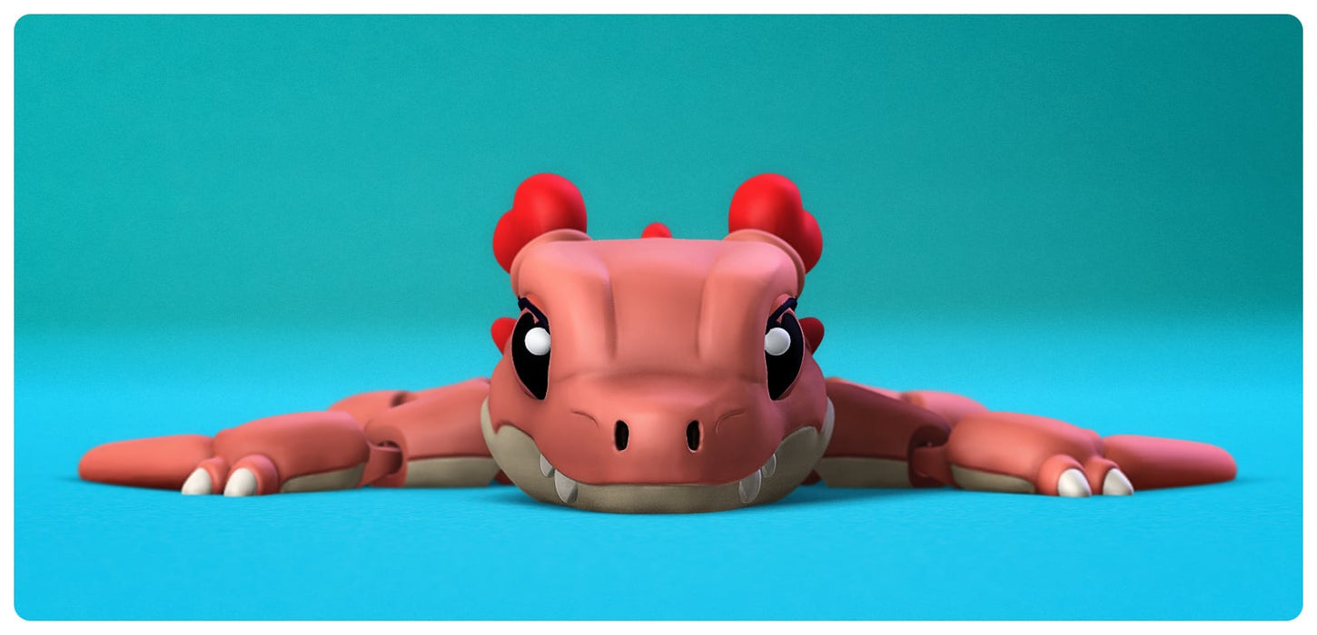 Cute Hearts Dragon