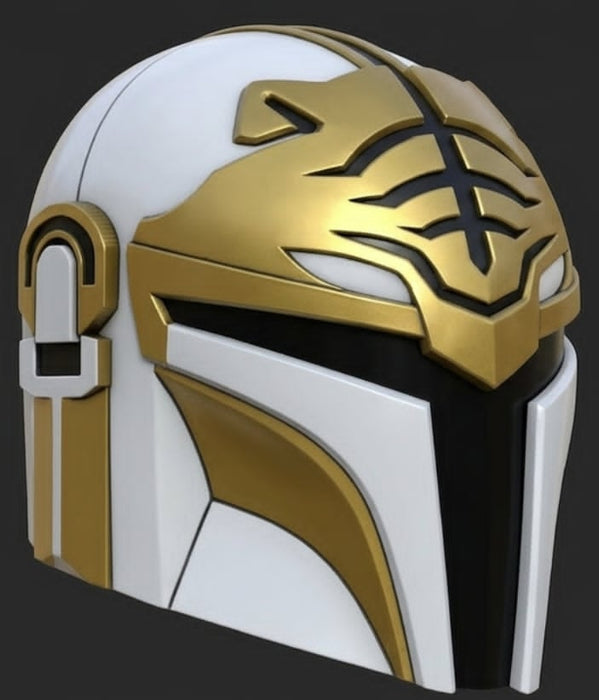 White Mando Ranger Helmet