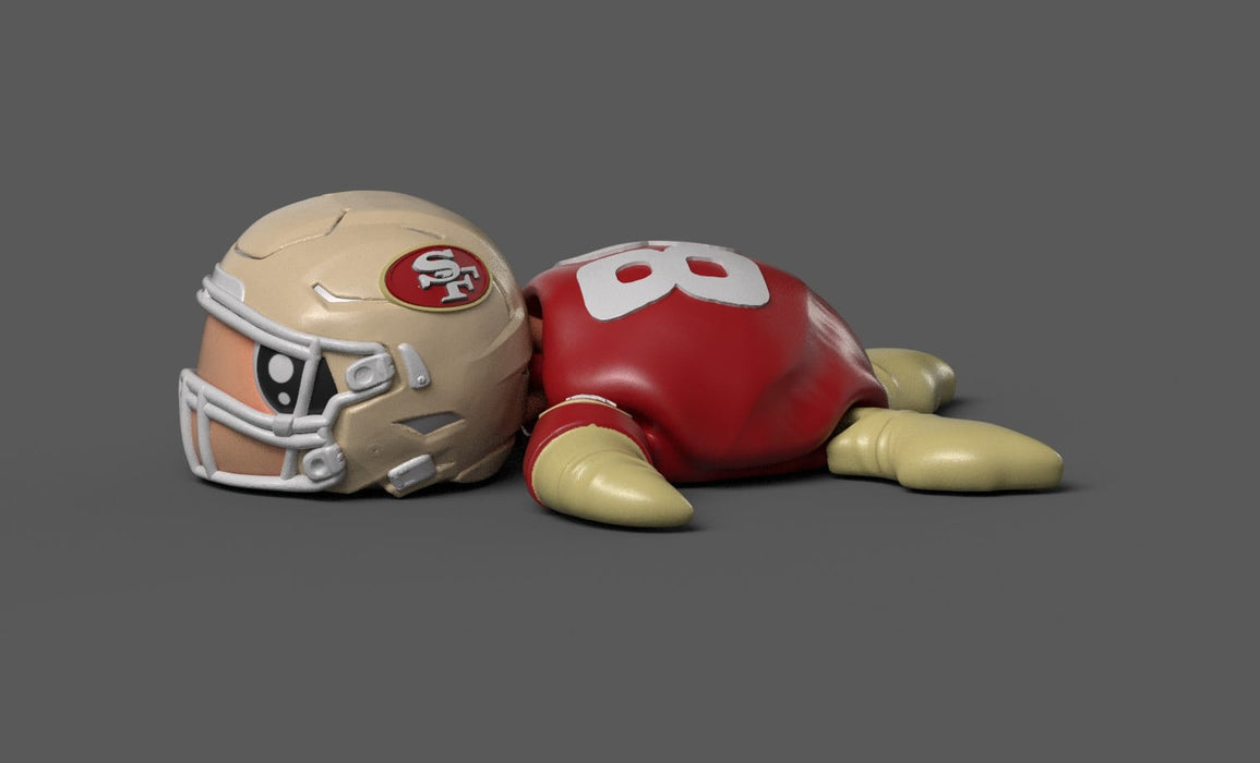 Football Turtle San Francisco 49ers