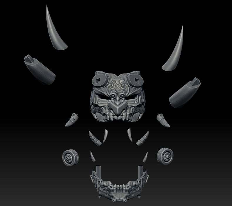 Steam Punk Mempo Mask