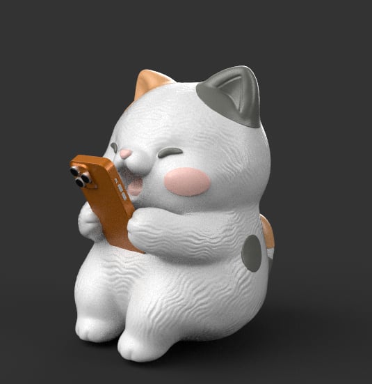 Cat Monitor Buddy- Cat on Phone