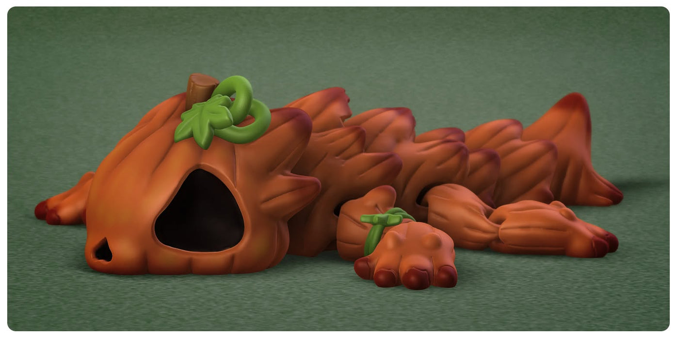 Flexi Pumpkin Dragon