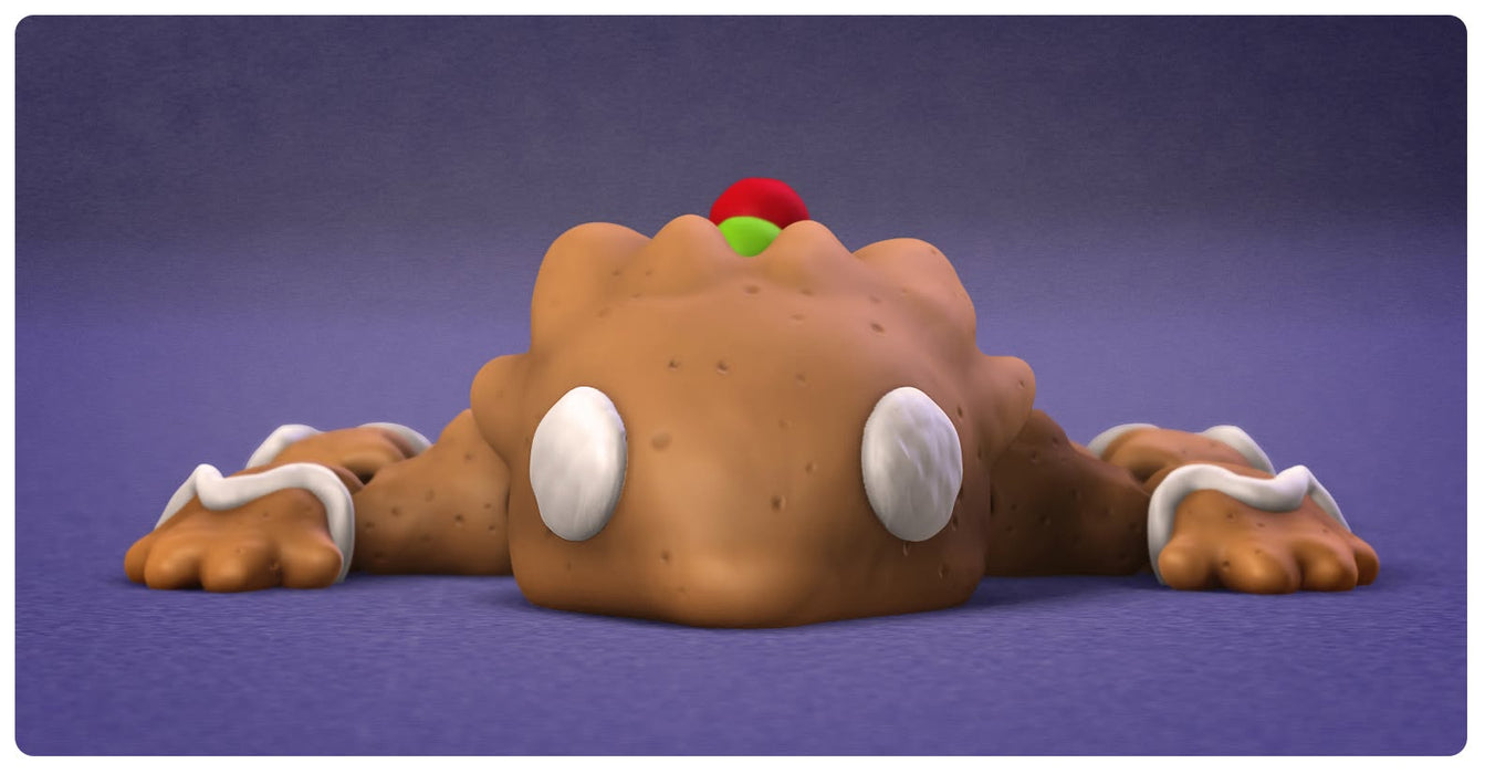 Flexi Gingerbread Dragon