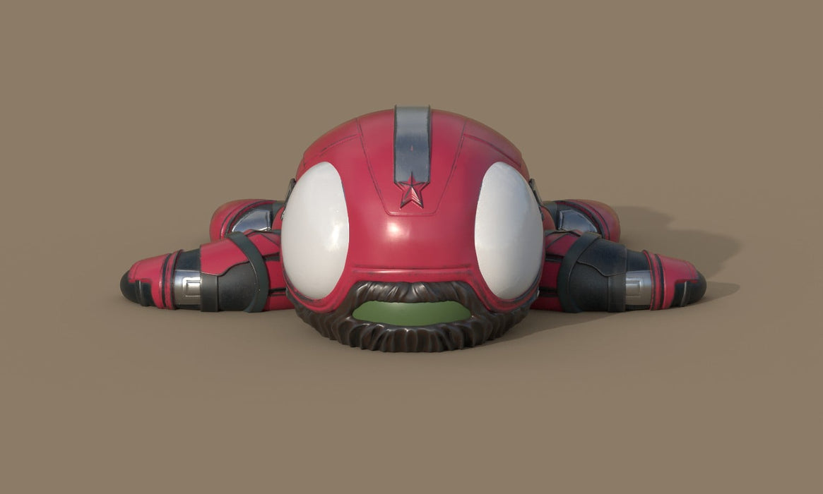 Super Turtle Red Guardian