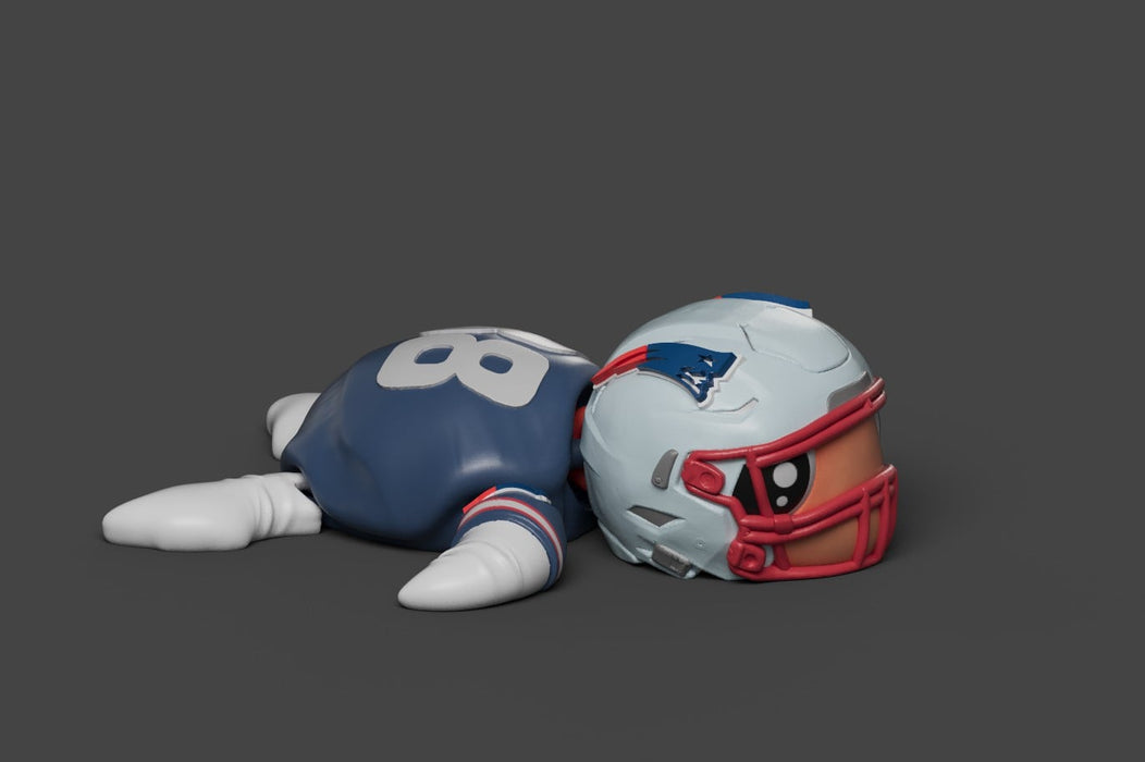Football Turtle New England Patriots