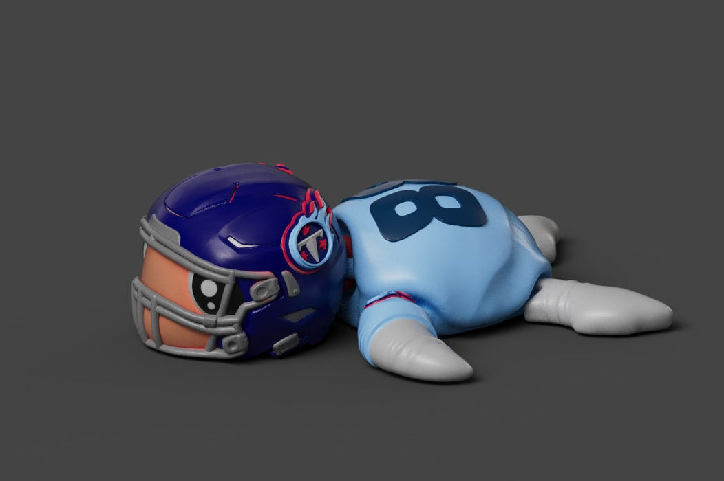 Football Turtle Tennessee Titans